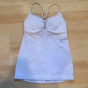 Lululemon tank- sz 6- white