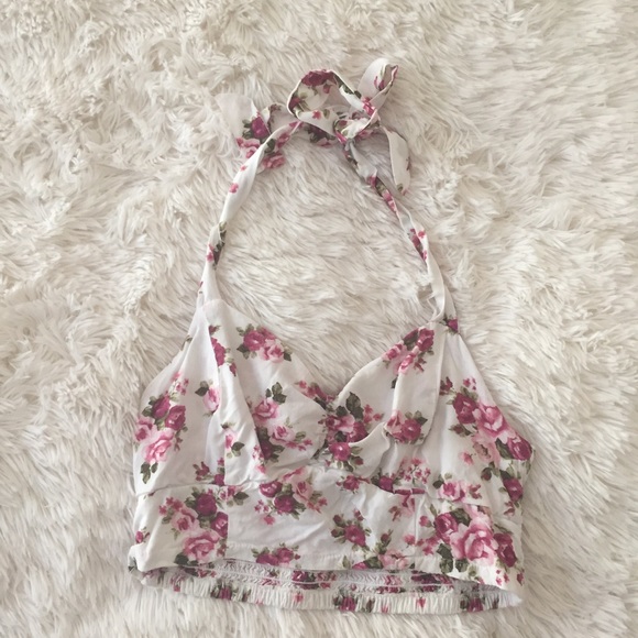 #19 👚Floral Crop Top👚