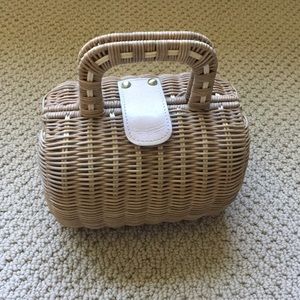 Maxx New York Small Basket Handbag