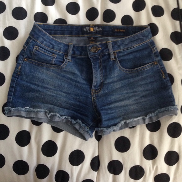 Lucky Brand Dark Wash Jean Shorts