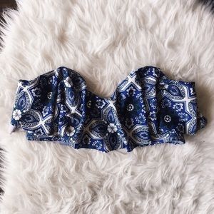 Beach Riot Stone Cold Fox Bandeau Top