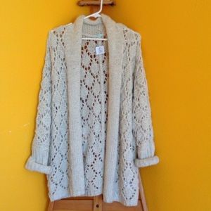 Urban outfitters- kimchi blue chunky ivory sweater