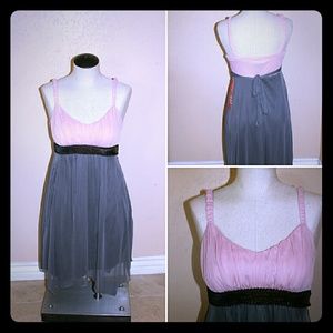 💗Valentines 💗 Fun Party Dress Pink & Grey- NWT