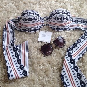 Mykonos Acacia Swim Top