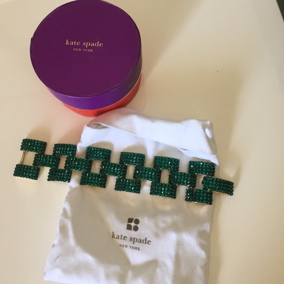 Kate Spade bracelet!  Perfect pop of color!