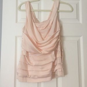Express Silk pink top