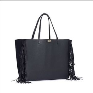 Victoria secret fringed tote