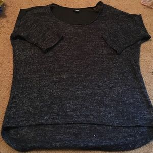 Sz large high/low top