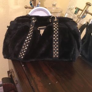Olivia and Joy fur purse