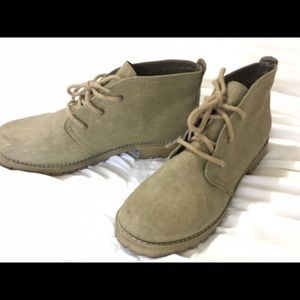 Women's Tan/Twill, Lace-Up Booties