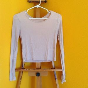 Pacsun - cropped long sleeve