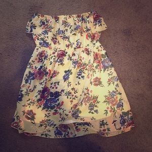 Cute Strapless Dress