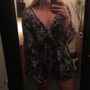 Adorable floral romper
