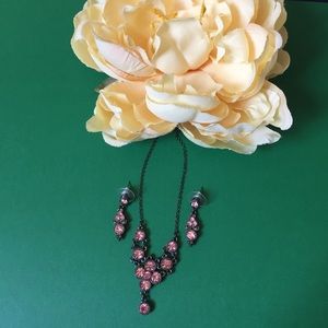 Old World Romantic Pink necklace