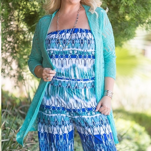 Point Zero Pontelle Open Front Cardigan Size 1X - Picture 1 of 3