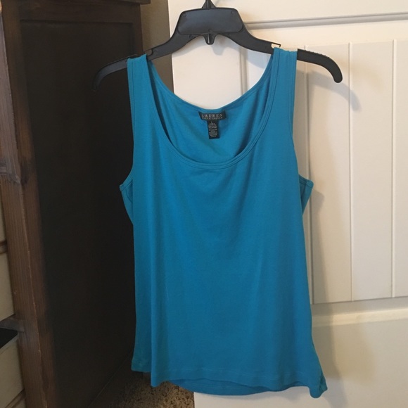 Blue Ralph Lauren tank top