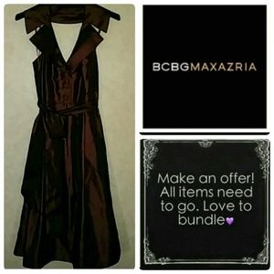 Halter top BCBG dress