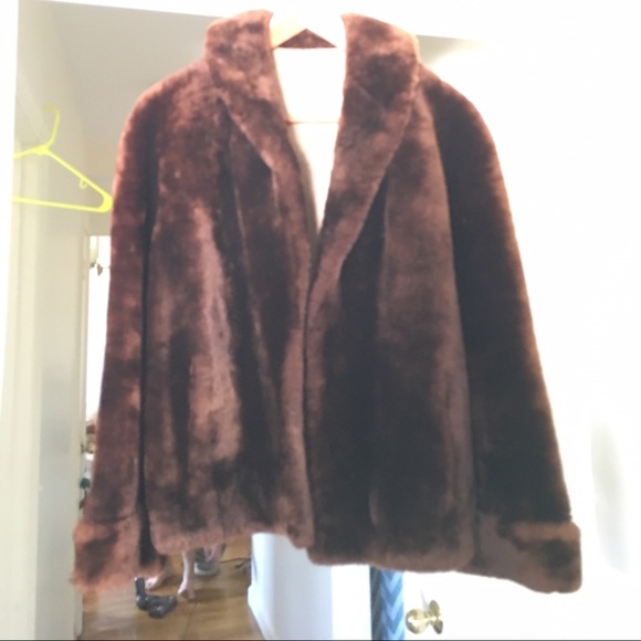 Vintage faux fur coat