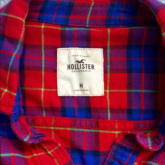 🚫SOLD🚫Hollister Flannel - Picture 2 of 2