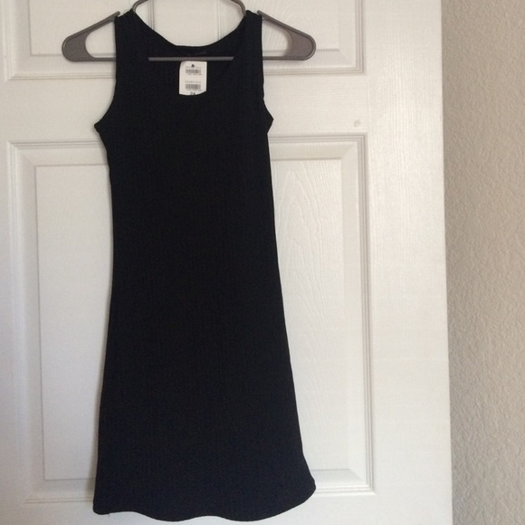Black Brandy Melville bodycon dress NWT