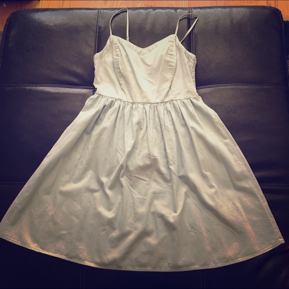 Baby blue dress