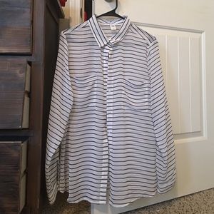 Striped old navy blouse