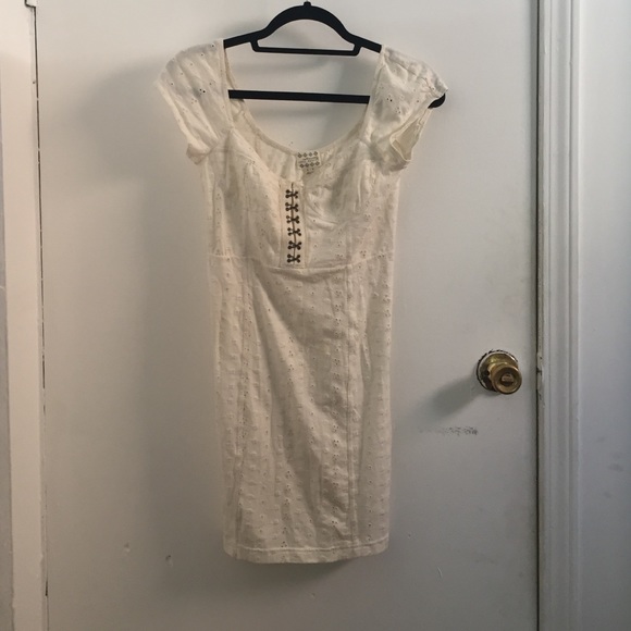 White free people dress