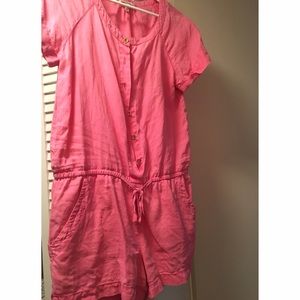 Pink romper