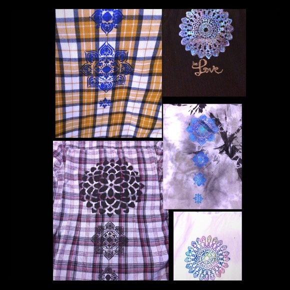 ✨Hand painted mandala customs!! ✨