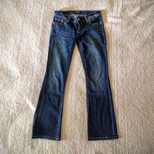 Express Boot Cut Low Rise Jeans