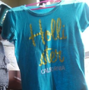 Hollister Blue T shirt
