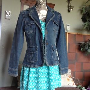 Jean blazer size small