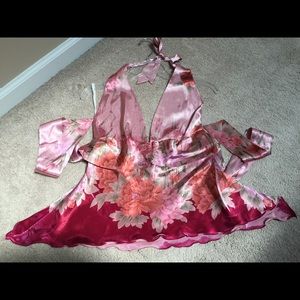 Pretty Floral Halter Top