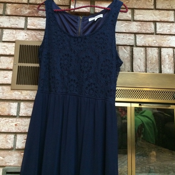 Navy dress