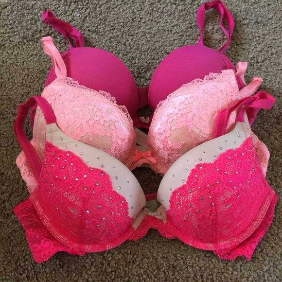 3 Victoria Secret Bras