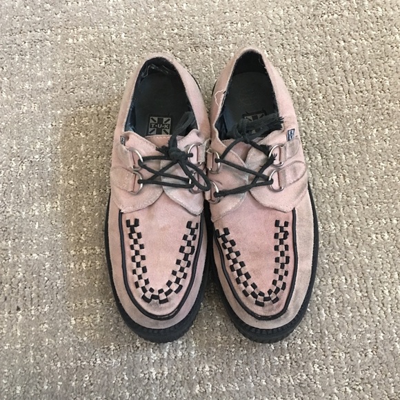Pink T.U.K. Creepers