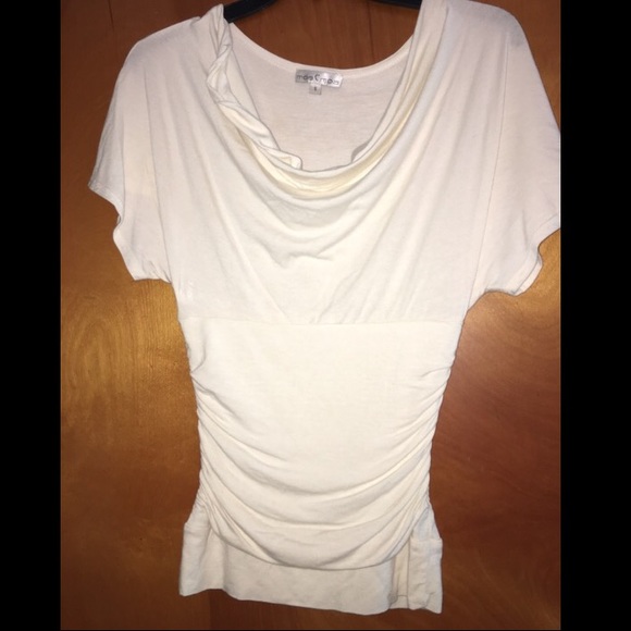 Cream colored work shirt