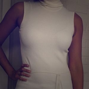 BCBG Max Azria sleeveless turtleneck