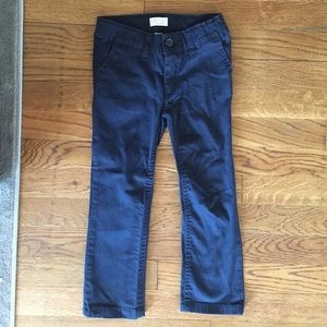 Children's Place Navy Straight Leg Pants, Size 4