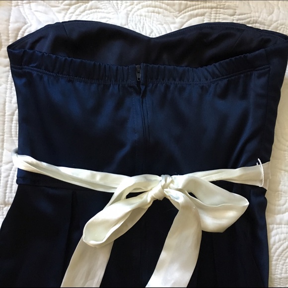 💥Formal navy strapless dress - Picture 3 of 4