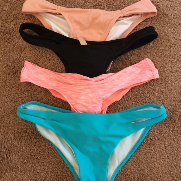 3 bikini bottoms