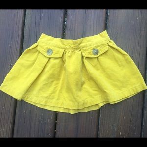 Toddler size corduroy skirt