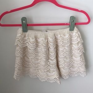 Ivory Shorts