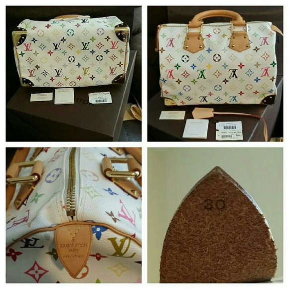 Sold! Louis Vuitton Monogram Multicolored Speedy - Picture 2 of 4