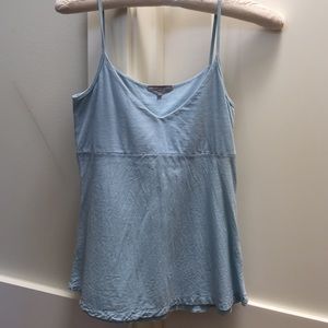 James Perse baby blue tank top