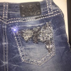 Miss me size 26 straight leg Jeans