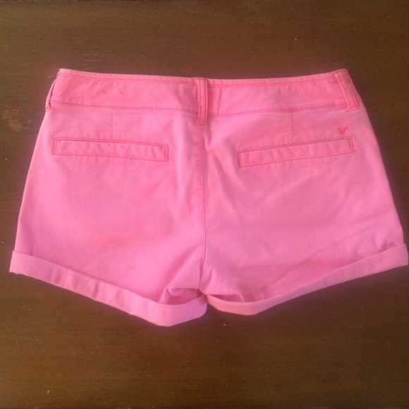 AE bright pink midi shorts! - Picture 4 of 4
