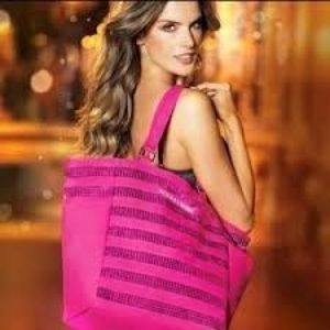 NWT Victoria's Secret Sequin Tote Bag