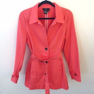Lightweight Pink Trenchcoat