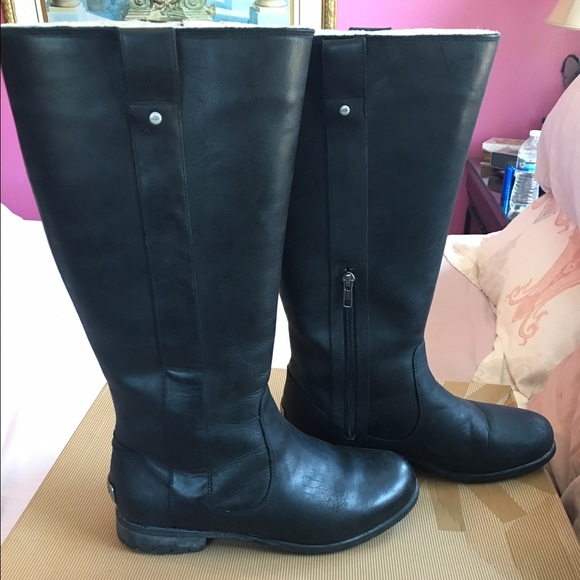 Cuir mens ugg bottes vente Cuir mens ugg bottes vente